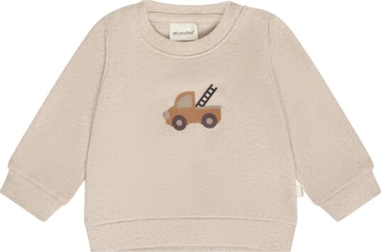 Minymo Sweatshirt Ls BEIGE MELANGE 86 Minymo Sweatshirt Ls BEIGE MELANGE 86