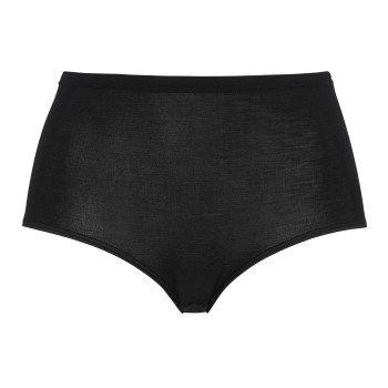 Damella Truser High Waist Maxi Brief Svart merinoull 42 Dame