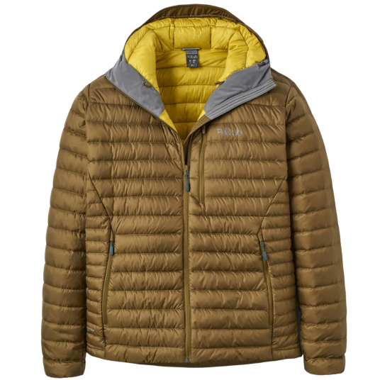 Rab M"s Microlight Alpine Jacket Oak Oak M