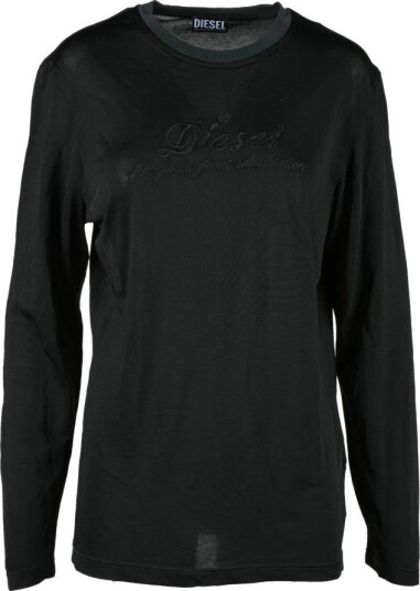 Diesel Dame Topper Svart M,