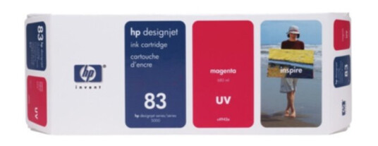 HP C4942A HP 83 Blekkpatron magenta HP C4942A HP 83 Blekkpatron magenta