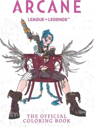 Arcane: The Official Colouring Book