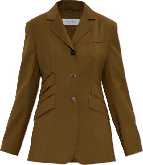 Max Mara Dame Jakker Grønn XS,