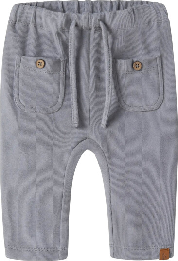 Lil"Atelier Nbmluno Pant Lil Grey 80