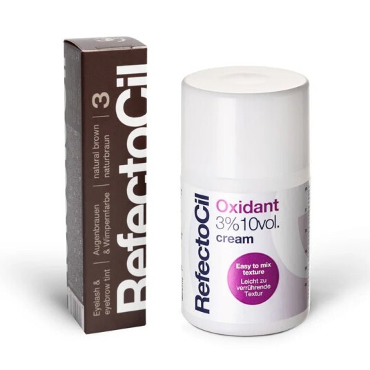 Refectocil Lash and Brow Coloring  Natural Brown No. 3 15 ml