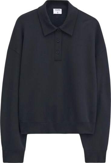 Filippa K Dame Topper Svart L,