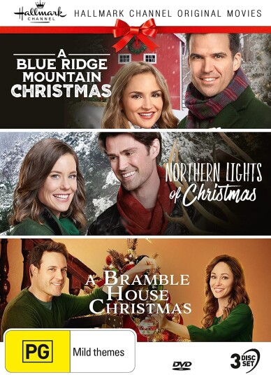 Hallmark Christmas 19: Blue Ridge Mountain Christmas / Northern Lights Of Christmas / Bramble House DVD Hallmark Christmas 19: Blue Ridge Mountain Christmas / Northern Lights Of Christmas / Bramble House DVD