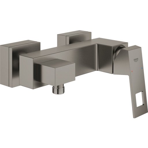 GROHE EUROCUBE DUSJBATTERI BØRSTET HARD GRAFITT