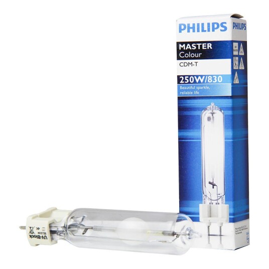 Philips MASTERColour G12 CDM-T 250W - 830 varm hvit