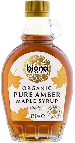 Biona Pure Amber Ahornsirup Økologisk Grade A 330 gr