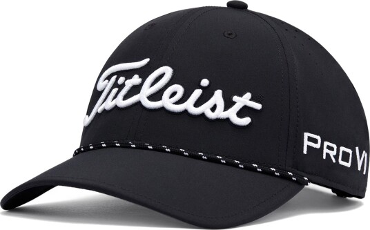 Titleist Tour Breezer Svart Capser Black-White ONESIZE