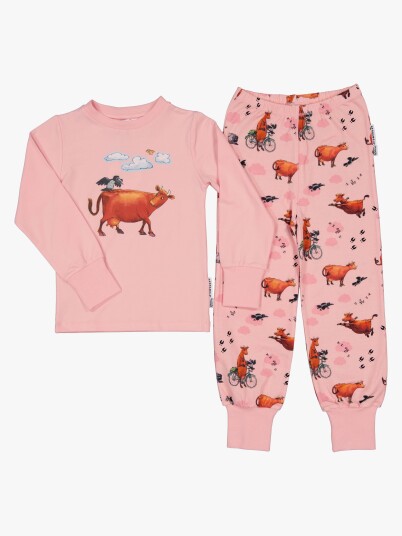 Geggamoja  Todelt Pysjamas Mamma Mø Rosa 86 92