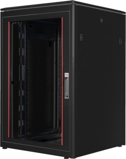Roline 26.21.0220 Frittstående Hylle 22U 600 Kg Rack Skinner Justerbare Bein 71.1 Kg
