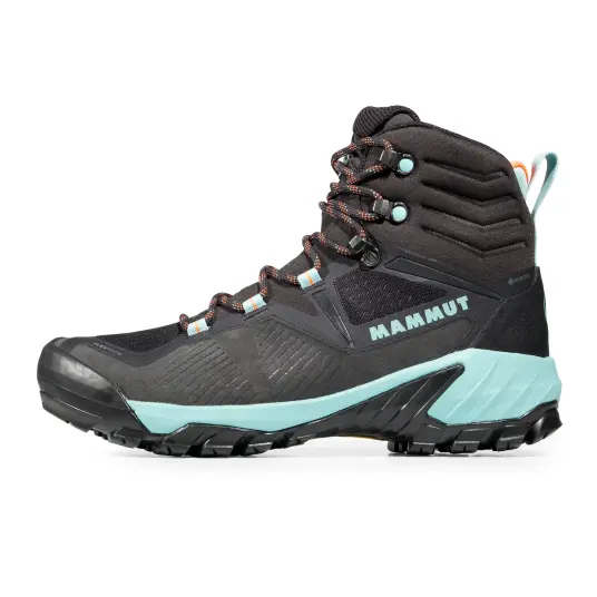 Mammut Women's Sapuen High GORE-TEX 40 2/3, Black/Dark Frosty
