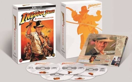 Indiana Jones - The Complete 4 Movie Collection (Blu-ray + 4K Ultra HD)
