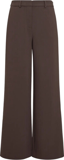 MSCH Copenhagen Mschmacy Michelle Hw Wide Pants Regular   Brown   M