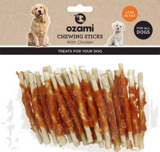 Ozami Kylling Chewing Stick 12,5 cm 320 gram - Hundetygg til Hunden Ozami Kylling Chewing Stick 12,5 cm 320 gram - Hundetygg til Hunden
