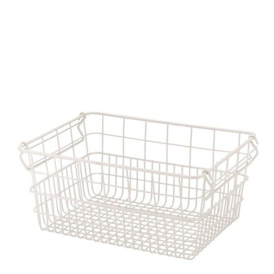 Blomus Kago lagringskurv 37x27x17 cm firkantet beige