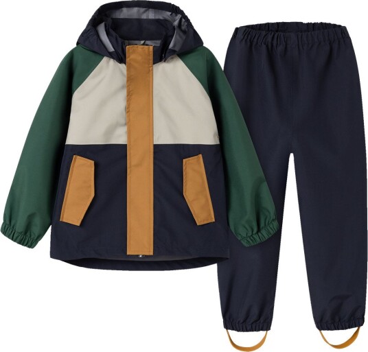 Liewood Pedia Rainwear Set Navy 140 Liewood Pedia Rainwear Set Navy 140
