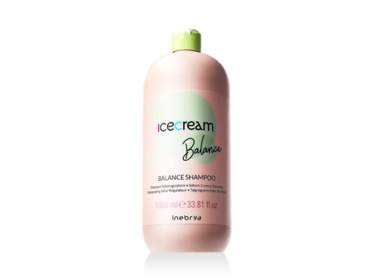 Inebrya_Ice Cream Balance Shampoo For Fett Hår 1000Ml