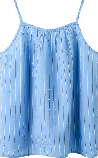 Name It Nkfjianna Strap Top Blue 134 140