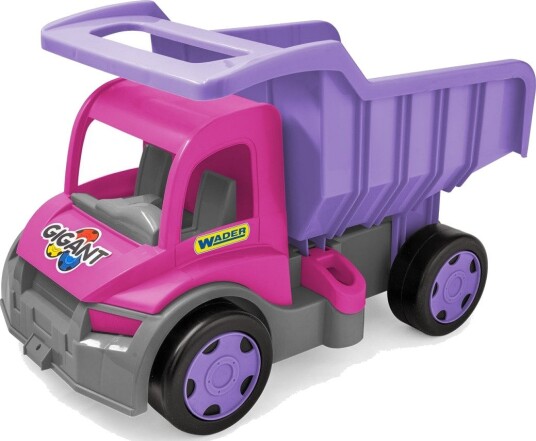 Wader Gigant Dumper Lastebil Rosa-Lilla 55 cm Maks 150 kg