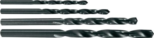 Donau Elektronik 1722 Hss Metallspiralbor-Sett 4 Deler 2 Mm, 2,2 Mm, 2,4 Mm, 2,6 Mm Slipt Sylinderskaft 1 Sett