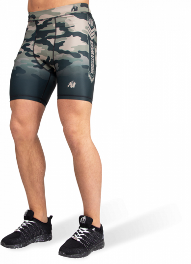 Gorilla Wear Franklin Men"s Shorts - Army Green Camo 3XL