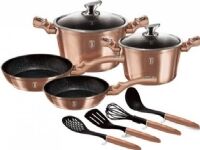 Berlingerhaus Berlinger Haus GRANITE POT SET BERLINGER HAUS BH-6142 ROSE GOLD Berlingerhaus Berlinger Haus GRANITE POT SET BERLINGER HAUS BH-6142 ROSE GOLD