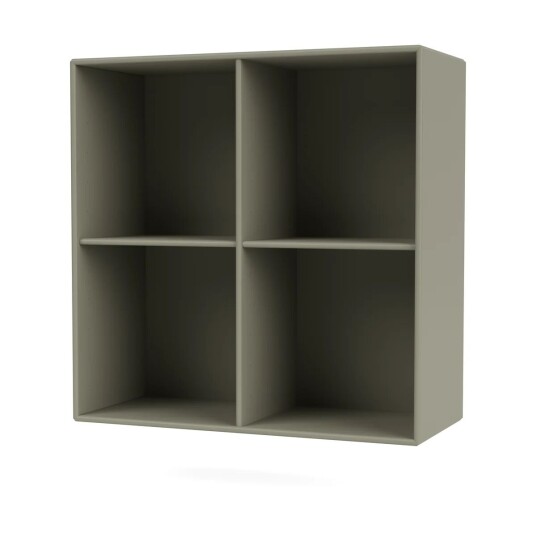 Montana SHOW hylle 69,6x69,6 cm, opphengsskinne 144 Fennel