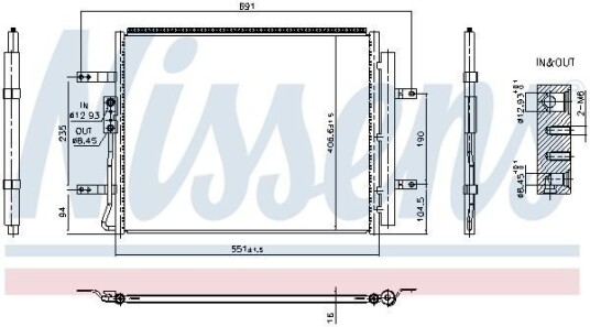 Kondensator NISSENS 940985