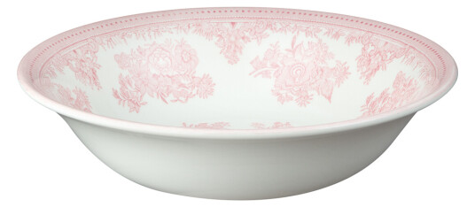 Burleigh Pink Asiatic Pheasants tallerken dyp 20,5 cm