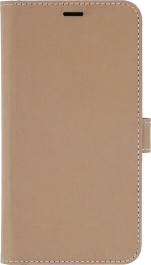 Onsala Eco Lommebokdeksel til iPhone 12 Pro - Beige Flip-Cover