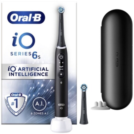 Oral-B iO6s Series 6s Eltannbørste Black Lava
