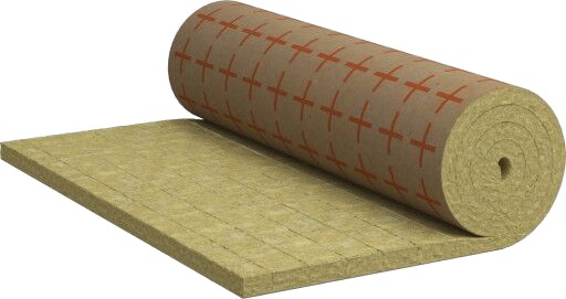 Rockwool Prolit Lamelmåtte 50mm Isolasjon 1000x5000mm med Papir Rockwool Prolit Lamelmåtte 50mm Isolasjon 1000x5000mm med Papir