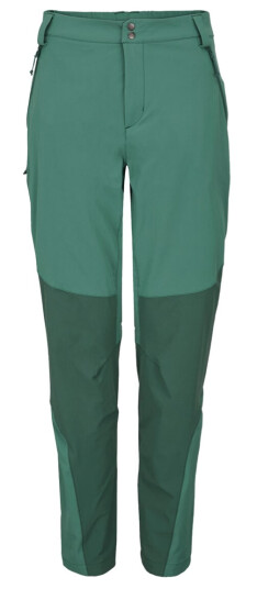 Rab Torque Mountain Pants Wmns Eucalyptus/green Slate Size 10 Regular Leg