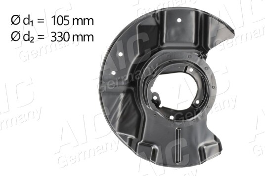 Bremseskjold AIC 57127