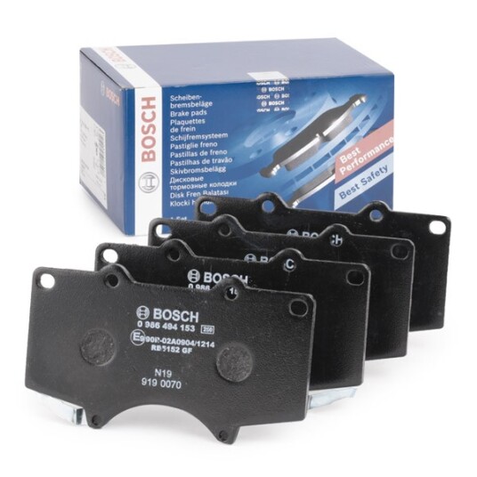 Bremseklosser BOSCH 0 986 494 153 Bremseklosser BOSCH 0 986 494 153