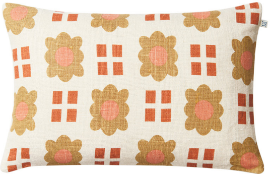 Chhatwal & Jonsson Lalit putetrekk 40x60 cm Rose apricot orange khaki