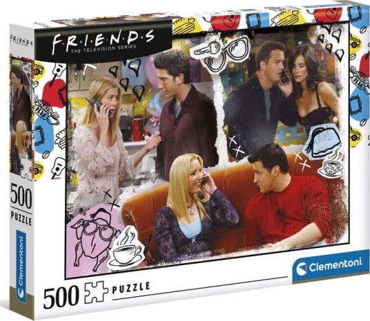 Clementoni Puslespill 500 Friends
