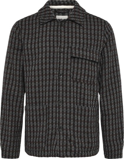 Anerkjendt Akodin Wool Overshirt   Grey   L