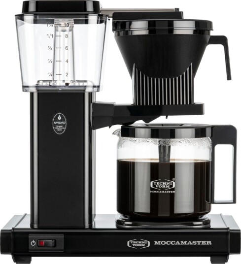 MOCCAMASTER ONESWITCH KAFFETRAKTER, SVART