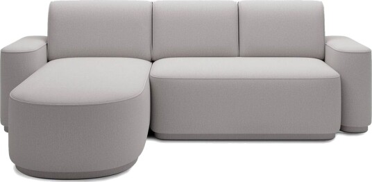 Seksjon Eltap Aurumm 285x92x180 cm Enjoy 04 Grå Venstre