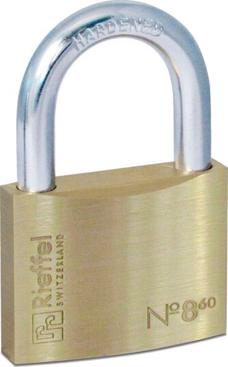 Rieffel Hengelås Med Automatisk Lås 60 mm (Nr. 8) 8/60