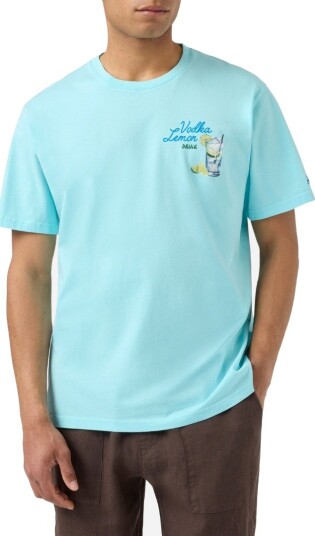 Mc2 Saint Barth T shirt S blå herre