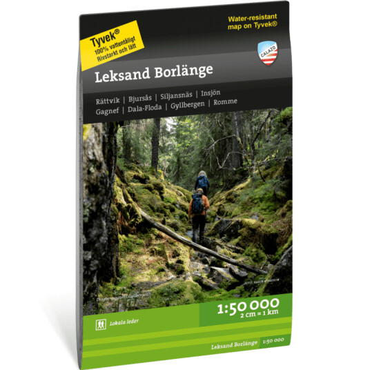 Calazo förlag Leksand Borlänge 1:50.000 OneSize, NoColour