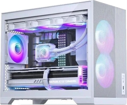 Phanteks XT M3 Micro ATX Gaming Kabinett med D-RGB Vifter og Herdet Glass - Hvit Phanteks XT M3 Micro ATX Gaming Kabinett med D-RGB Vifter og Herdet Glass - Hvit
