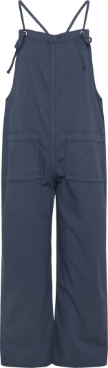 Monki Twill Dungaree Blue XS