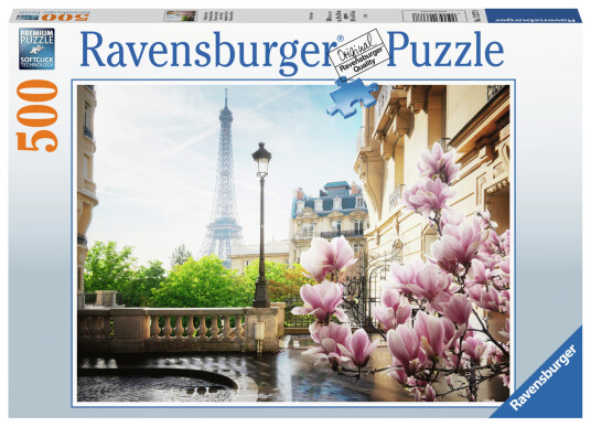 Ravensburger Puslespill 500 Vår i Paris Ravensburger