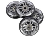 NILS Extreme PU 76x24 82A SORT N (4 stk) + ABEC-9 (8 stk) NILS EXTREME SET